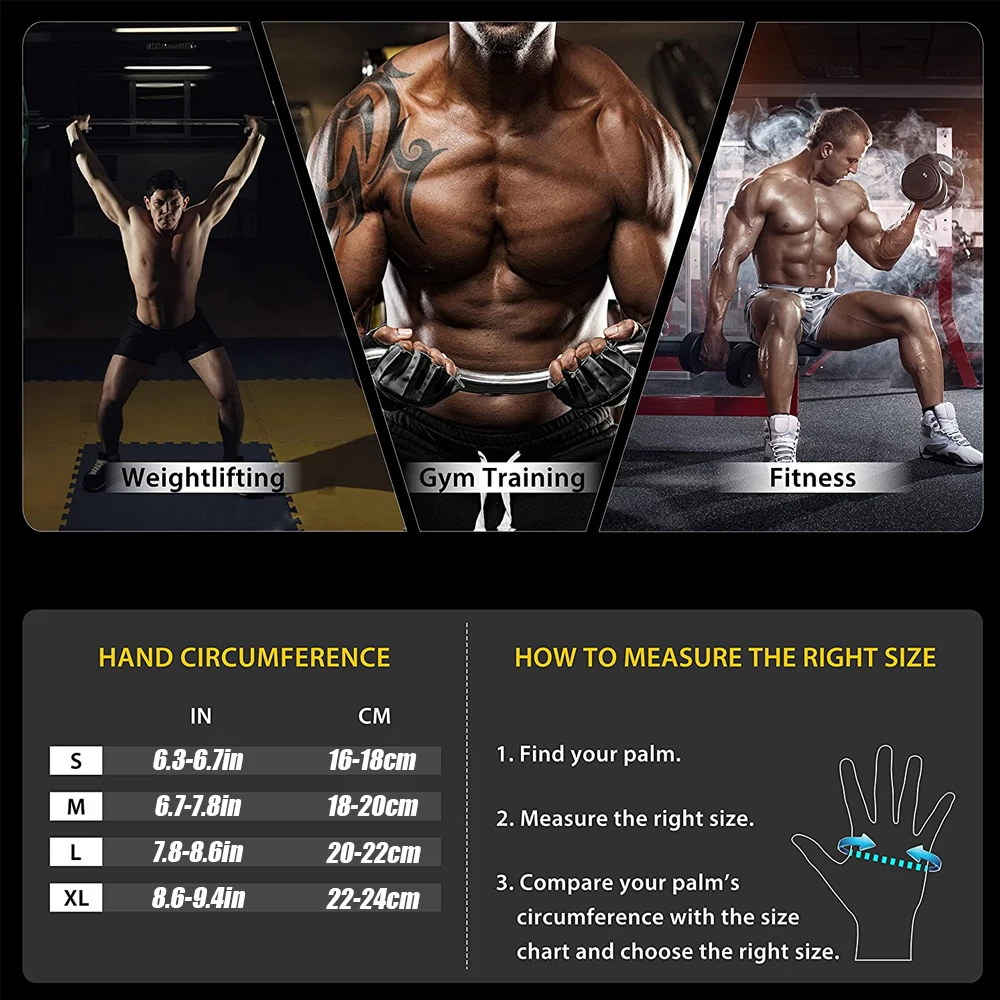 1Pair Half Finger Gym Fitness  - đánh giá và giá Crossfit G