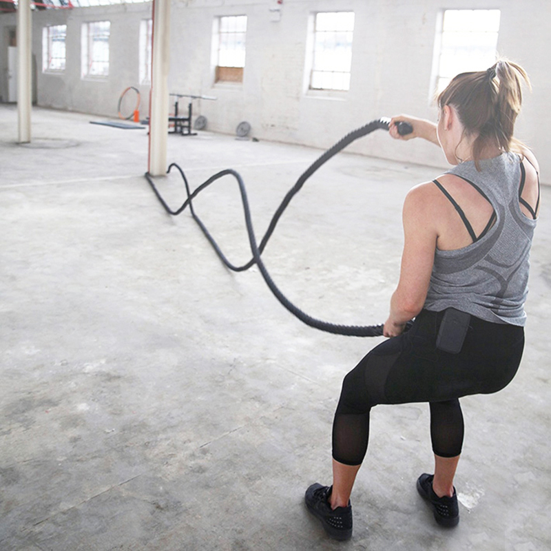 9M/12M/15M Fitness Battle Rope - đánh giá và giá Crossfit Equipment